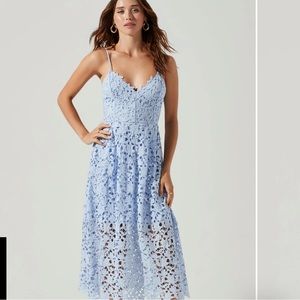 ASTR blue lace dress! Worn once!